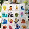 Sesame Street Quilt Blanket  Limited Quilt Blanket